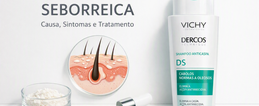 Shampoo Vichy Dercos DS para dermatite seborreica: minha experiência
