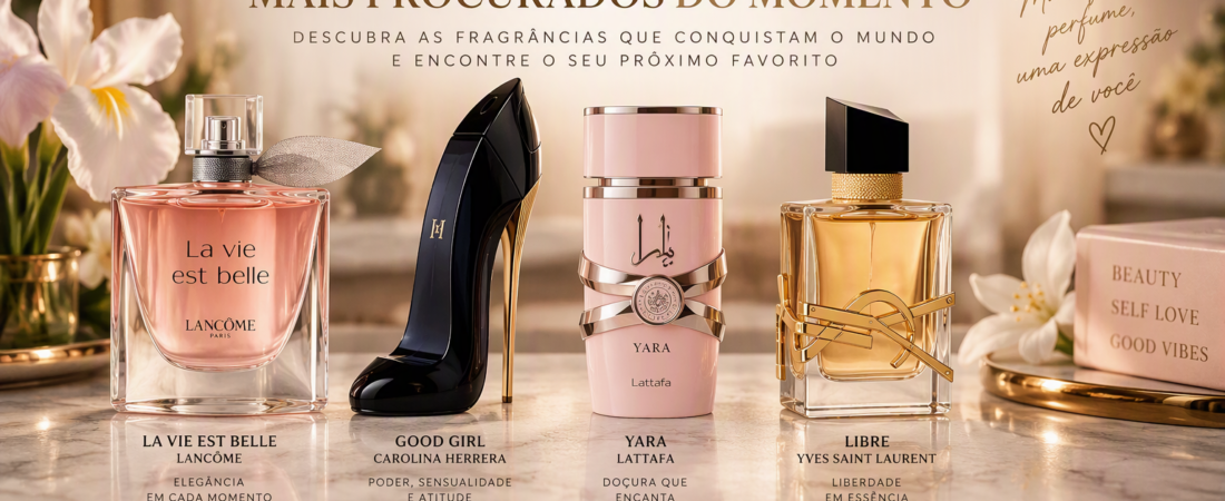 5 perfumes importados femininos mais procurados em 2026